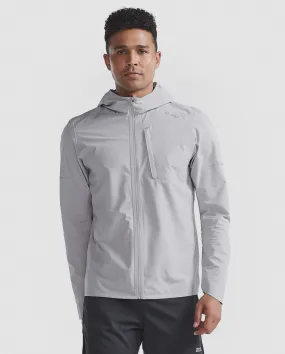 2XU Mens Ignition Shield Jacket - Harbor Mist/Silver Reflective