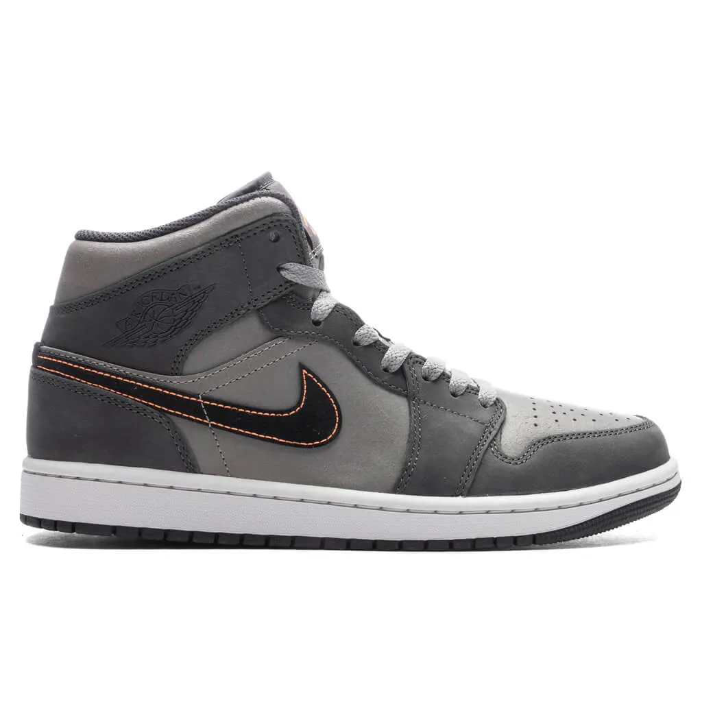 Air Jordan 1 Mid SE - Night Stadium/Black/Flat Pewter