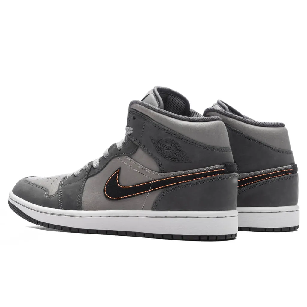 Air Jordan 1 Mid SE - Night Stadium/Black/Flat Pewter