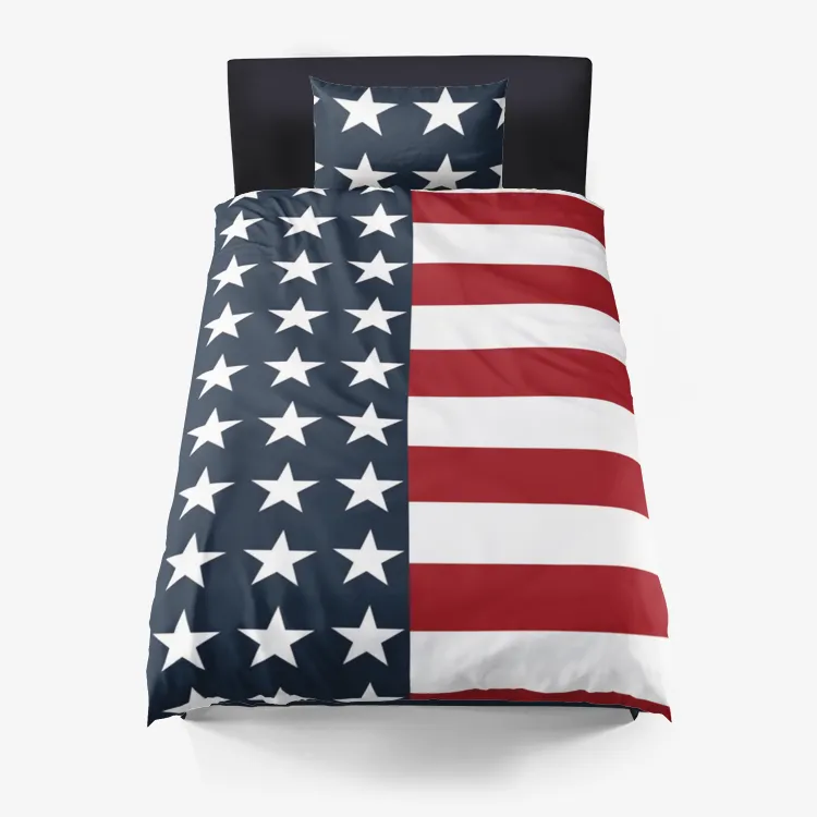 Americana Microfiber Duvet Cover