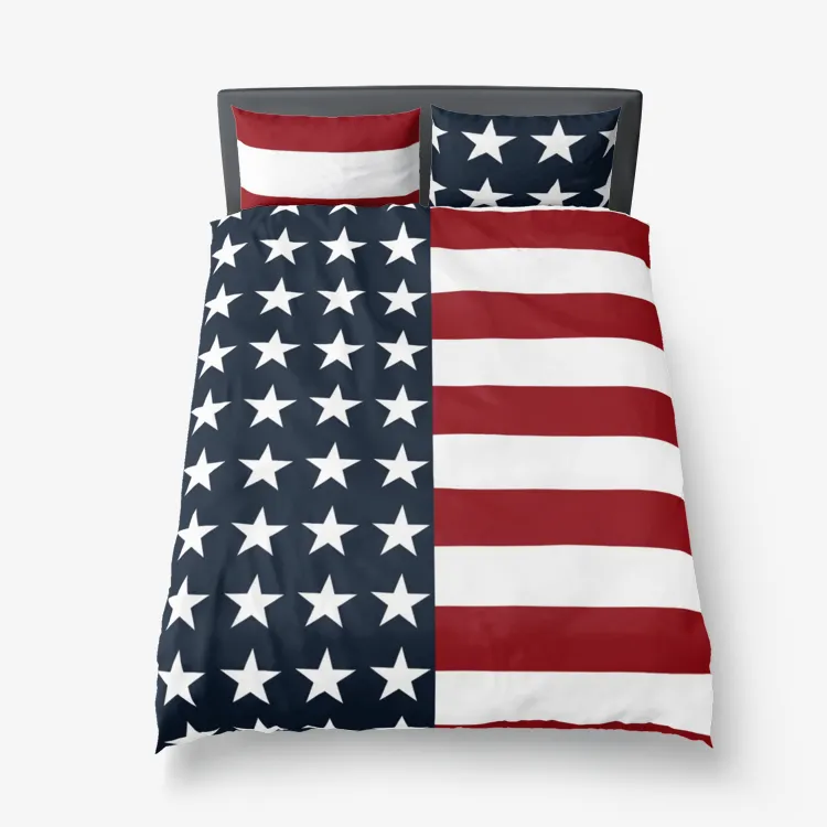 Americana Microfiber Duvet Cover