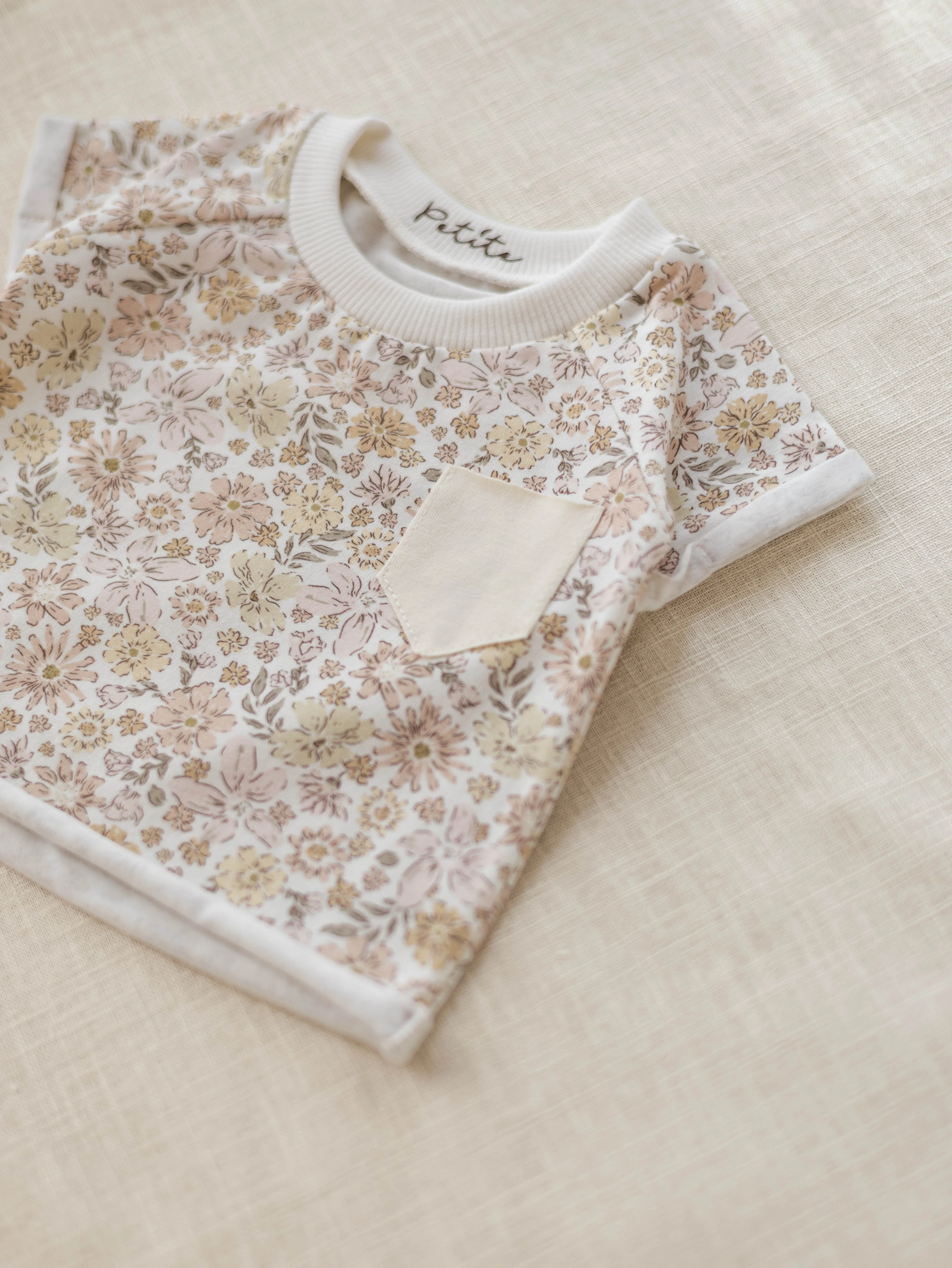 Baby t-shirt / Fleur