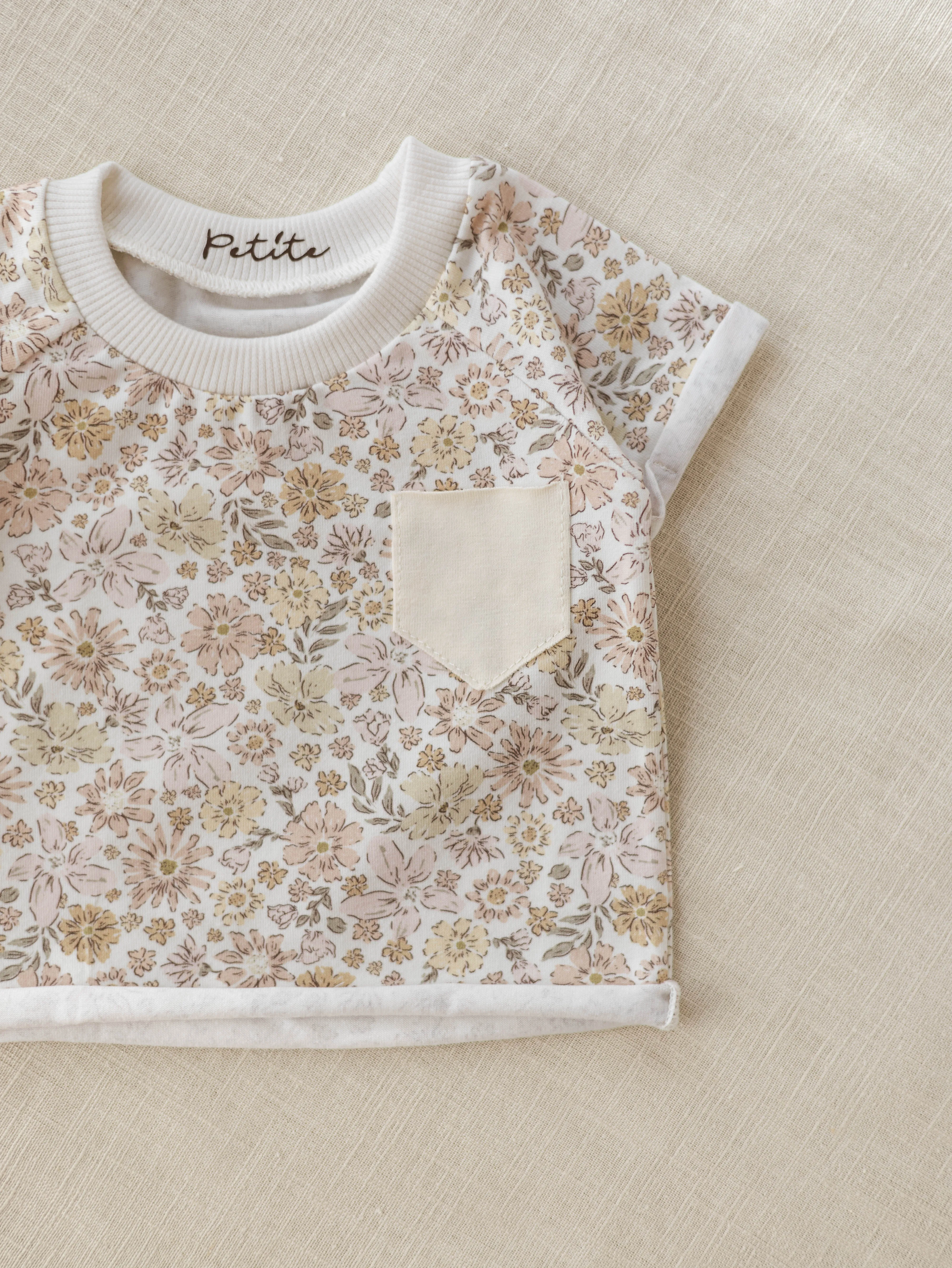 Baby t-shirt / Fleur