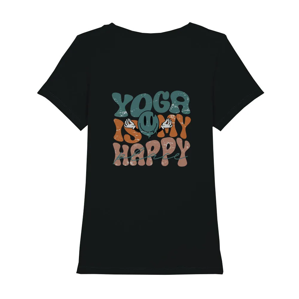 Bio T-Shirt | Happy Yoga