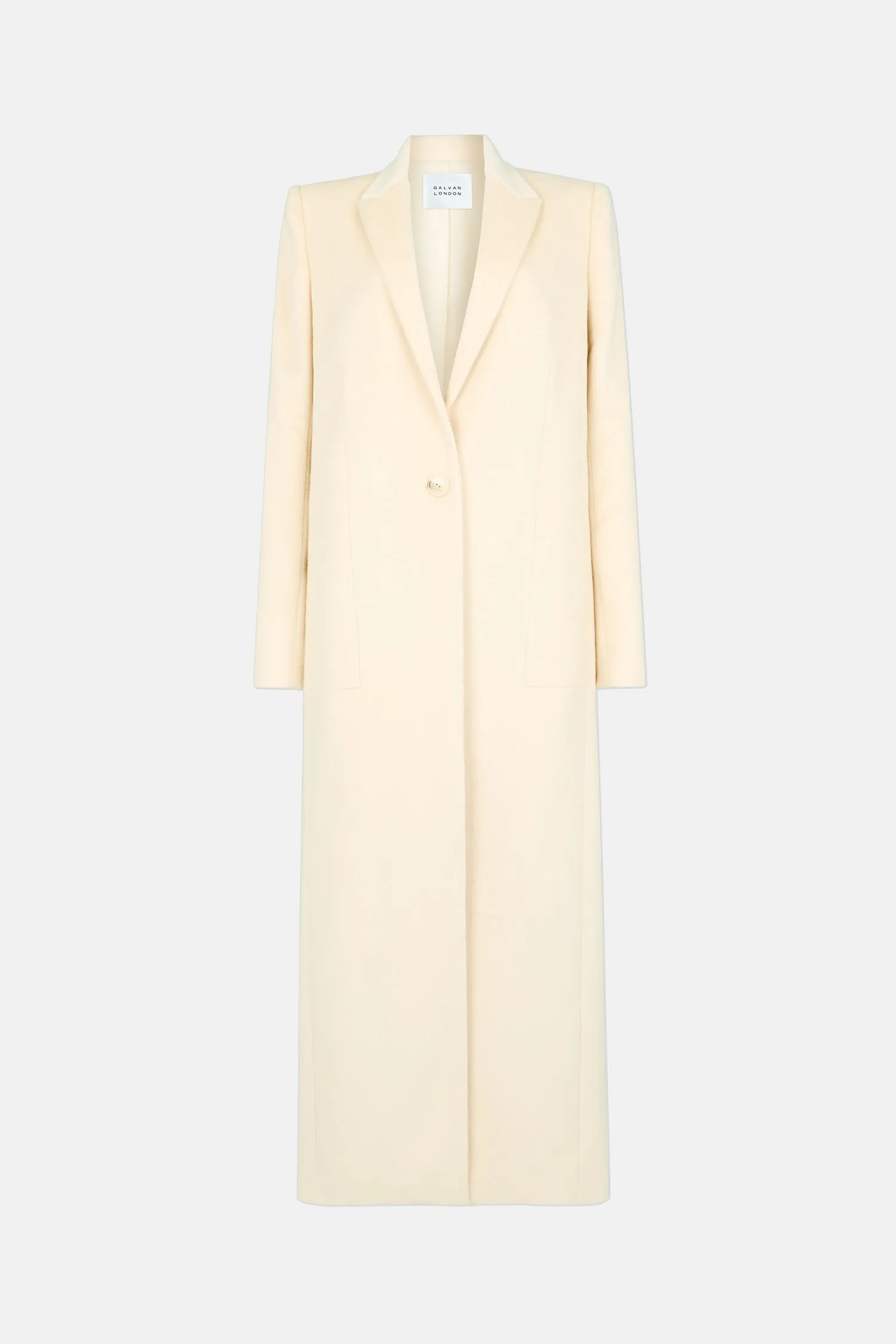 Boyfriend Coat - Cream