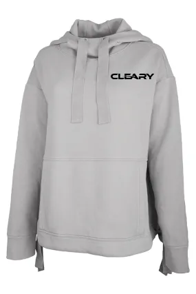 Cleary's Women's Laconia Hooded Sweatshirt Light Grey