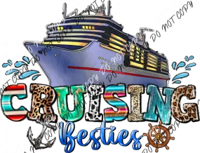 Cruising Besties DTF Transfer