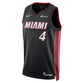 Delon Wright Nike Miami HEAT Icon Black Swingman Jersey