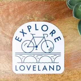 Explore 3 Inch Art Sticker