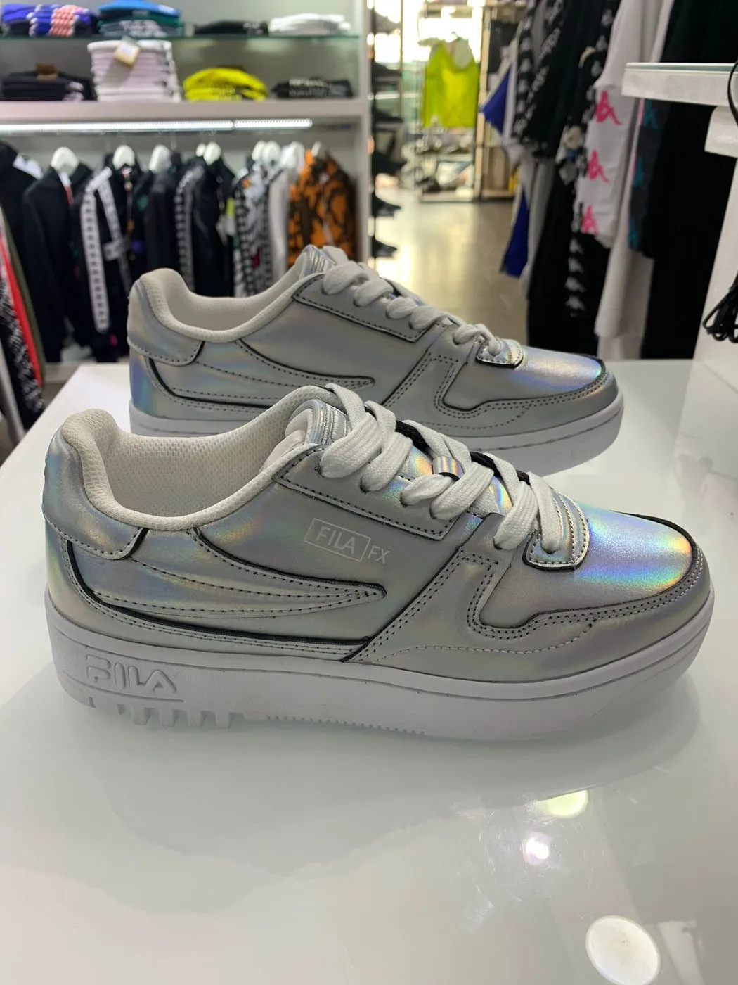 Fila FX Ventuno Iridescent Argento Bianco Air Force