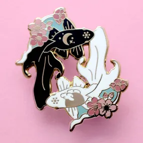 Fish enamel pin