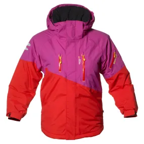 Freeride Ski Jacket Fire/Smoothie, Stl 122/128-158/164