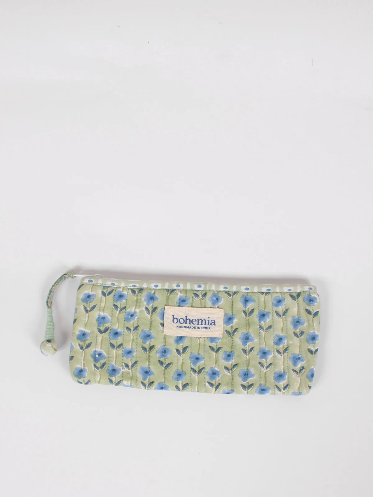 Garland Pencil Case, Sage