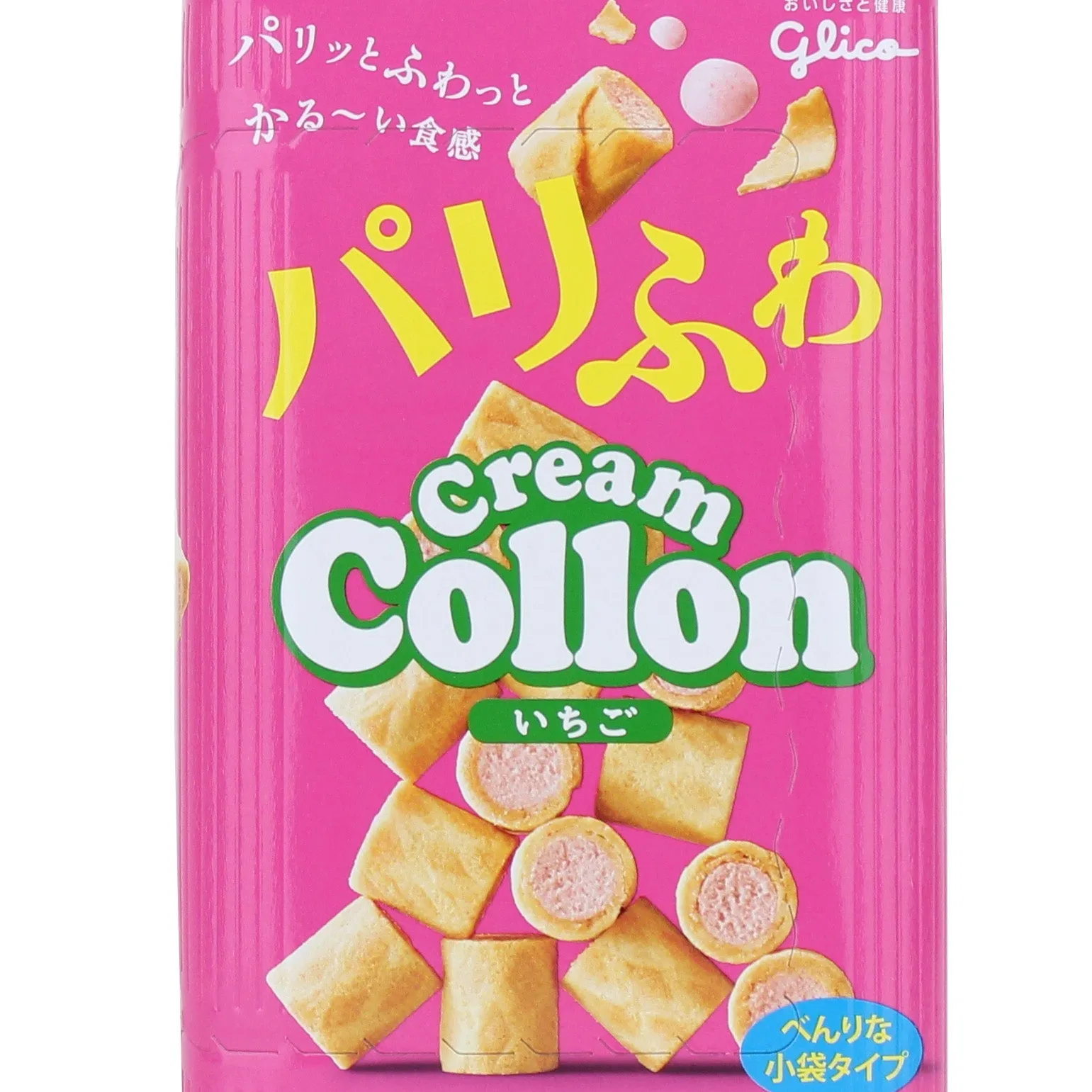 Glico Strawberry Cream Collon Cookie