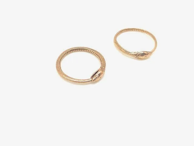 Golden Ouroboros Ring