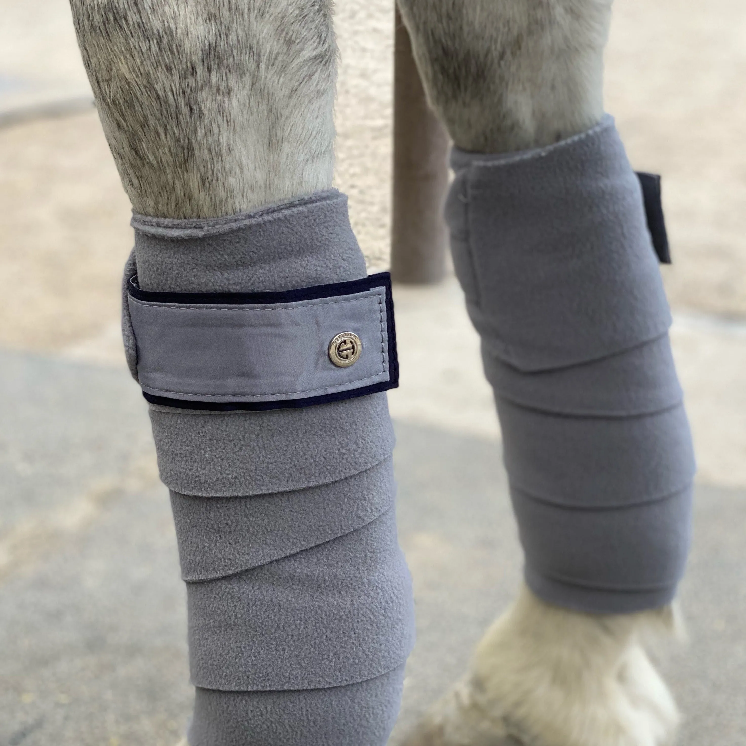 Halter Ego® Gray Fleece Bandages