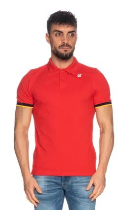 K-way Polo Vincent Contrast Aragosta k008j50 q03