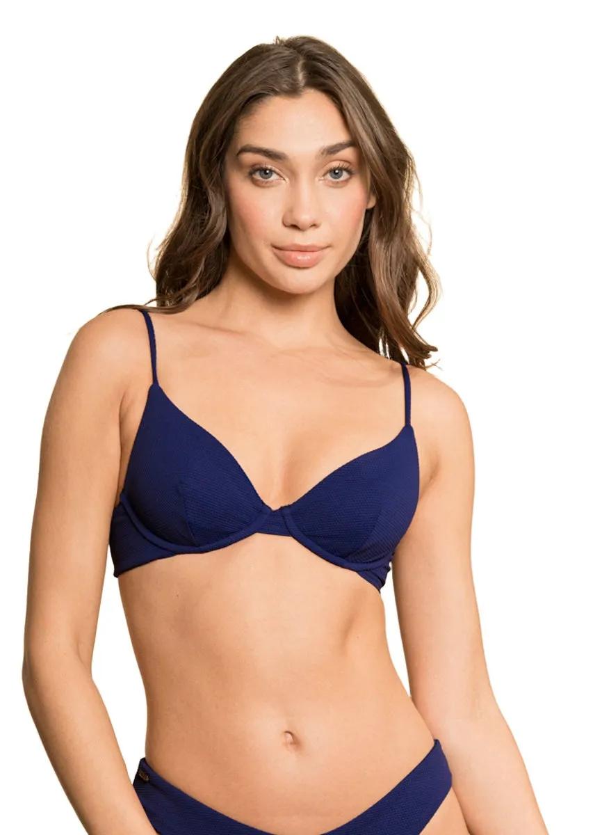 Maaji Indigo Blue Dainty Underwire Bikini Top