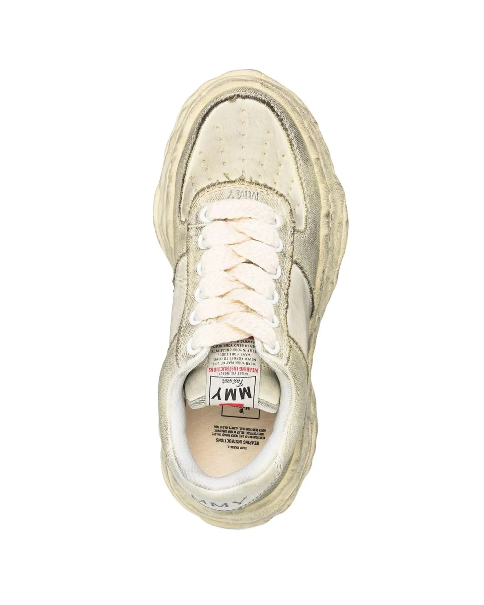 Maison Mihara Yasuhiro Wayne Low Original Sole Leather Low-Top Sneakers