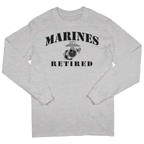 Marines EGA Retired Long Sleeve Tee