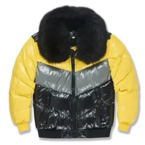 Men’s Nylon Puffer Jacket (Pollen)