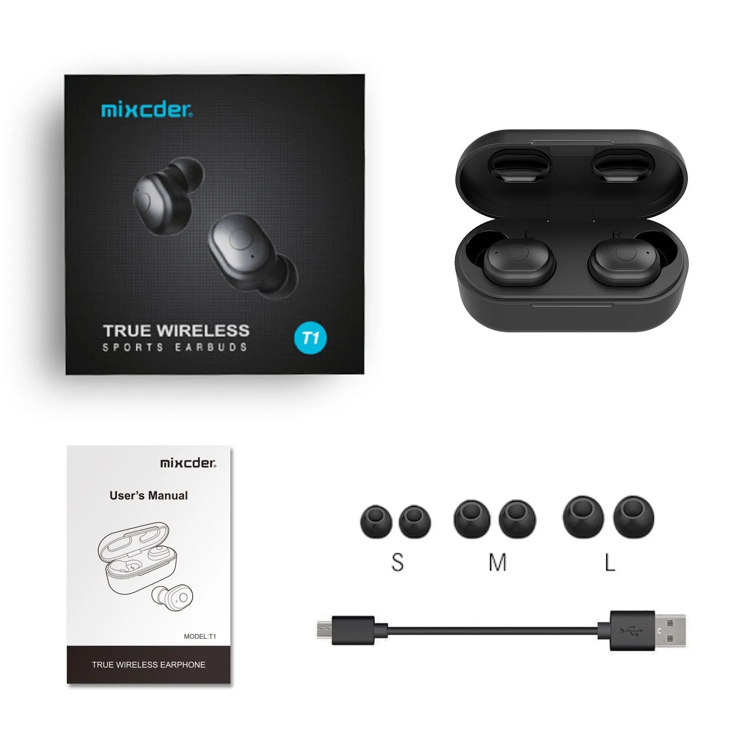 Mixcder T1 In-Ear Headphones