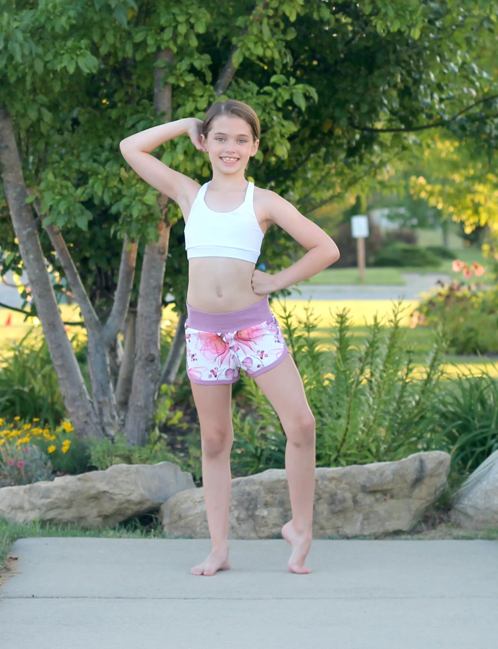 Moxi Shorts Youth PDF Sewing Pattern 2-16