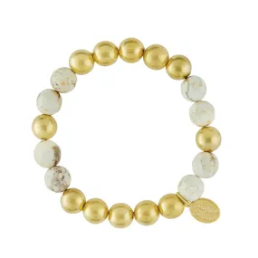 Natural Agate Margaret Mini Stone Bracelet