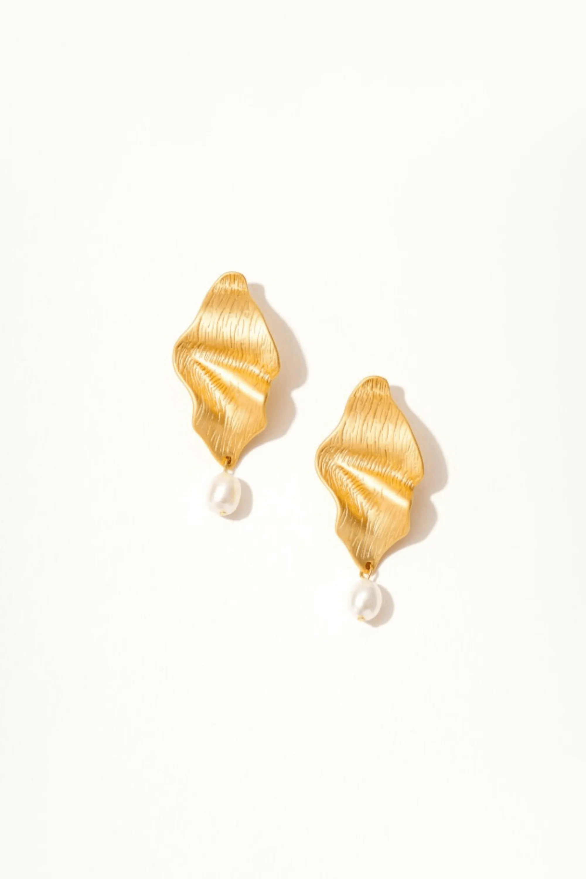 Oslo 18K Pearl Drop Earrings