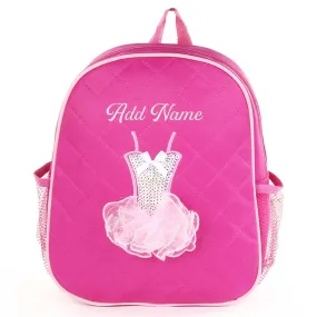 Personalized Embroidered Ballerina Dance Backpack