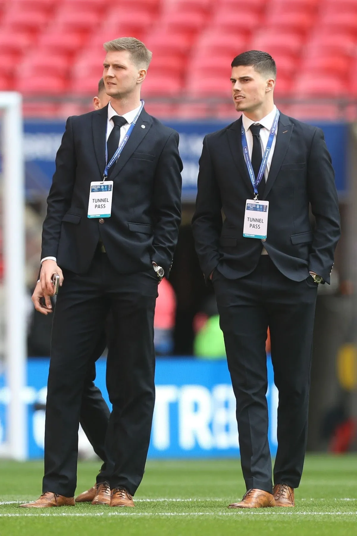 Peterborough United F.C. Team in Max Navy Suit