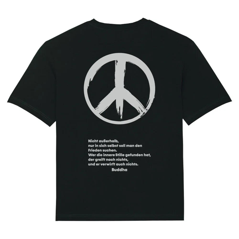 Premium Oversize T-Shirt Peace Herren