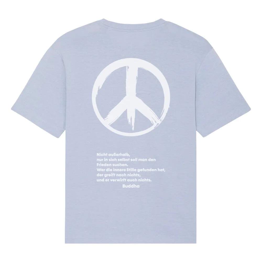 Premium Oversize T-Shirt Peace Herren