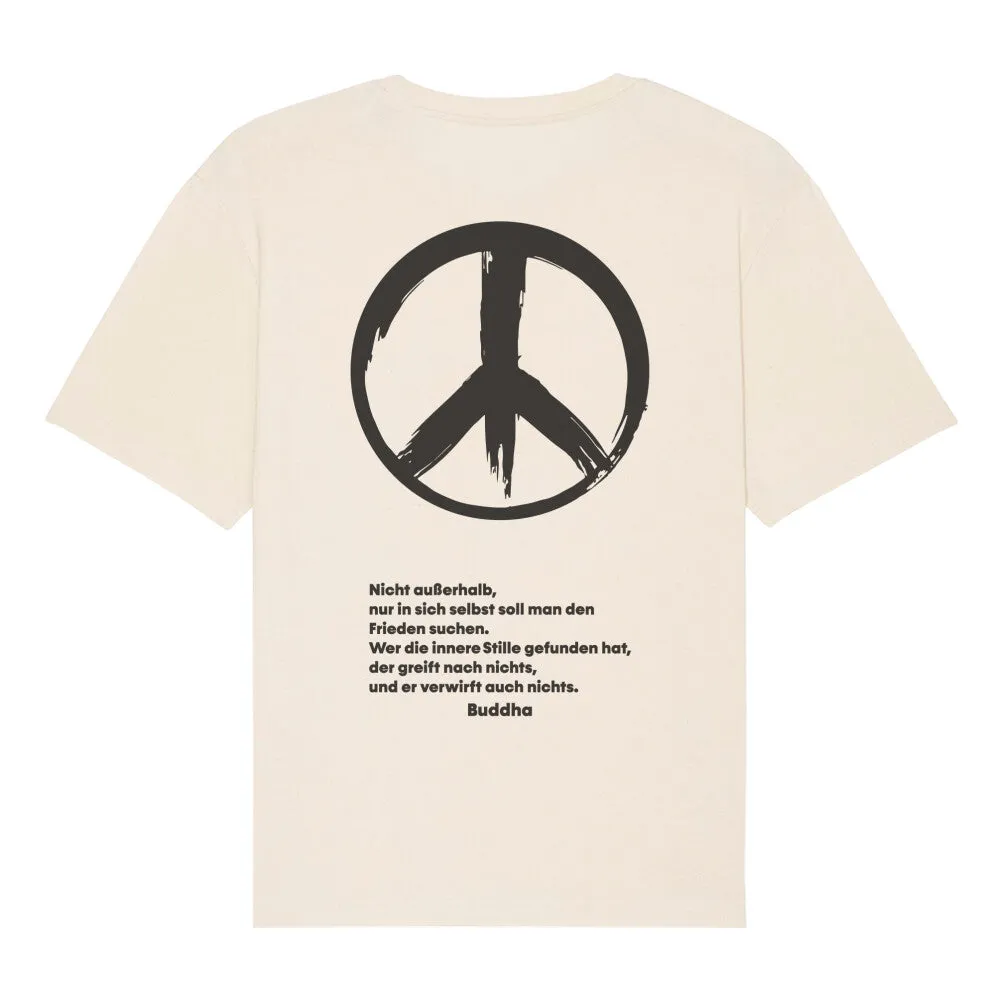 Premium Oversize T-Shirt Peace Herren