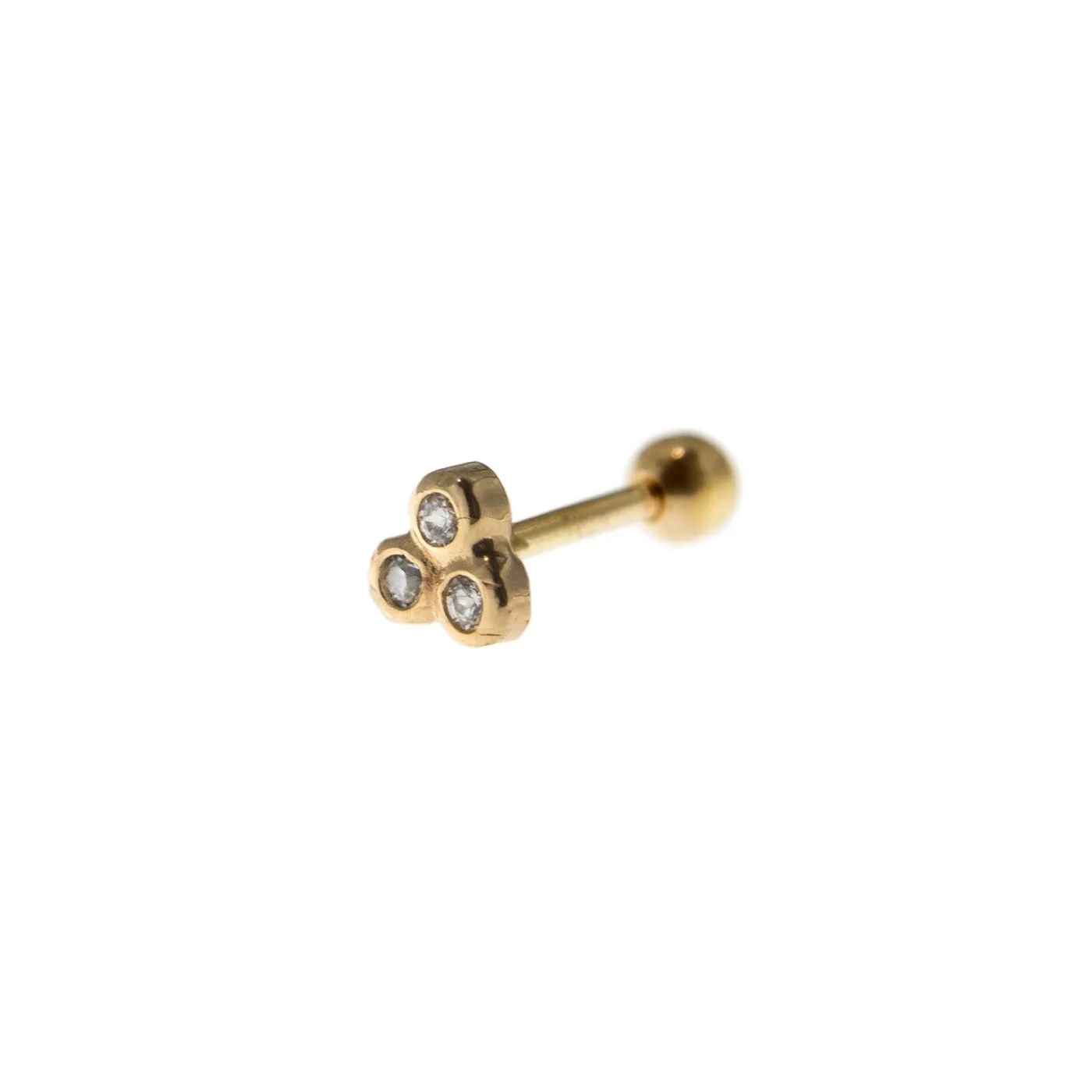 RUE DES MILLE PRZ-008 PTN AU HELIX PIERCING TRIPLE DOTS REBELLE