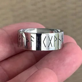 Rune Ring - Stainless Steel