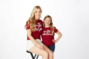 SE Girls Glitter Script T-Shirt