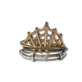 The Tangled Web We Weave ring stack