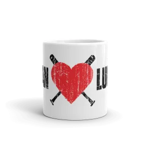 The Walking Dead Negan Heart Lucille White Mug