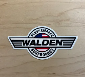 Walden Flag Sticker