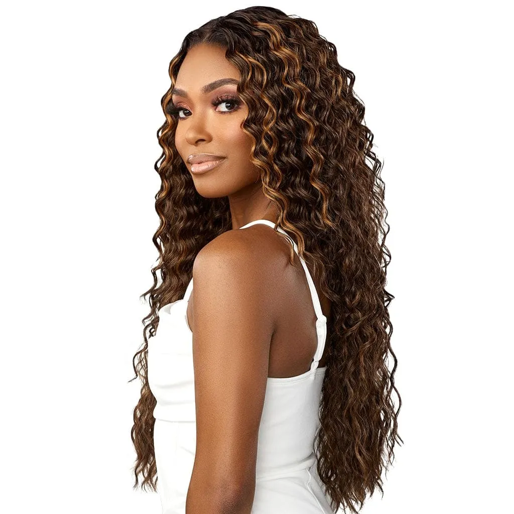 WATER DEEP 28″ | Sensationnel Butta Lace Human Hair Blend HD Lace Front Wig